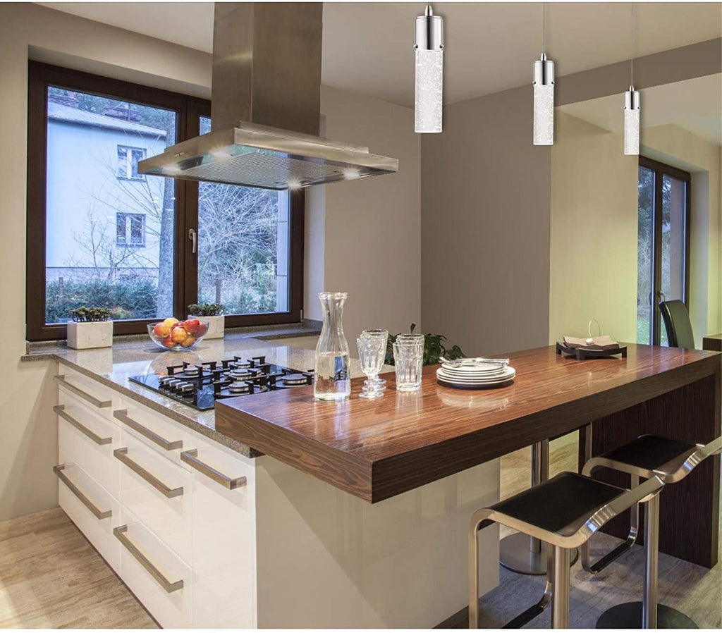 2-Pack Chrome LED Mini-Pendants R927