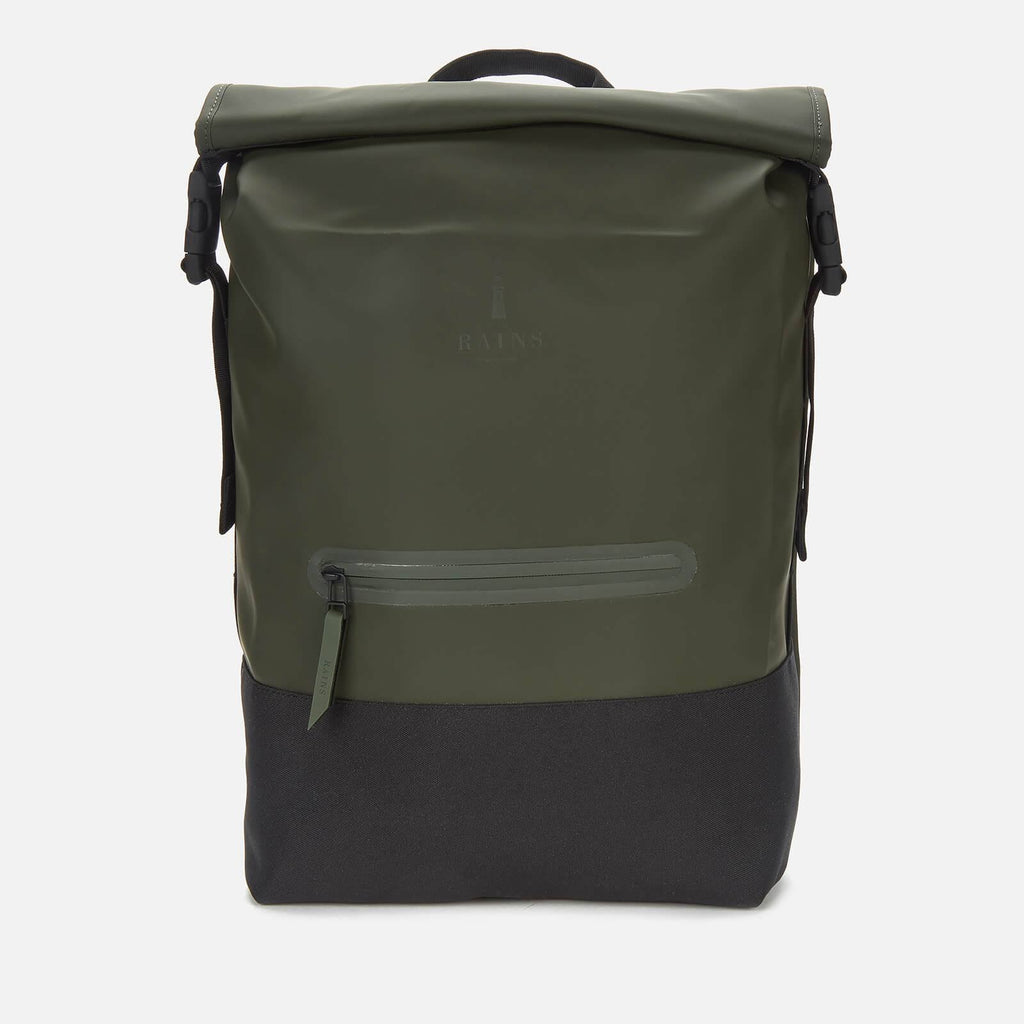 Green Buckle Rolltop Rucksack O470731