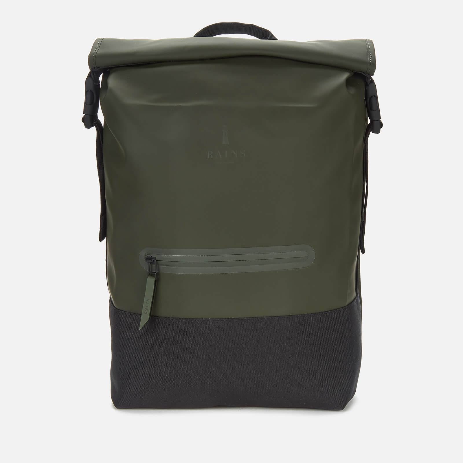 Green Buckle Rolltop Rucksack O470731