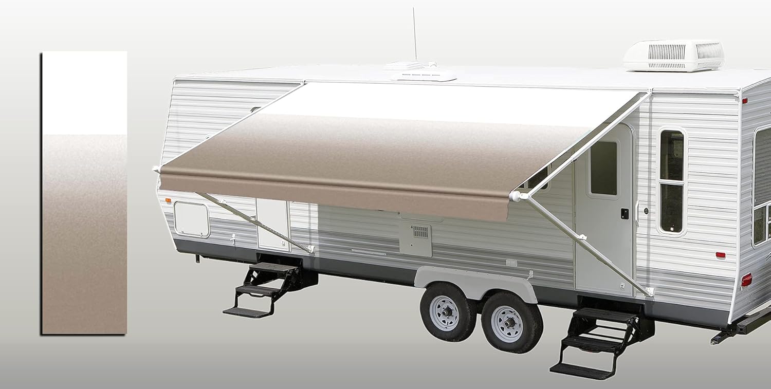 Camel Fade Awning Fabric 19' Z5794