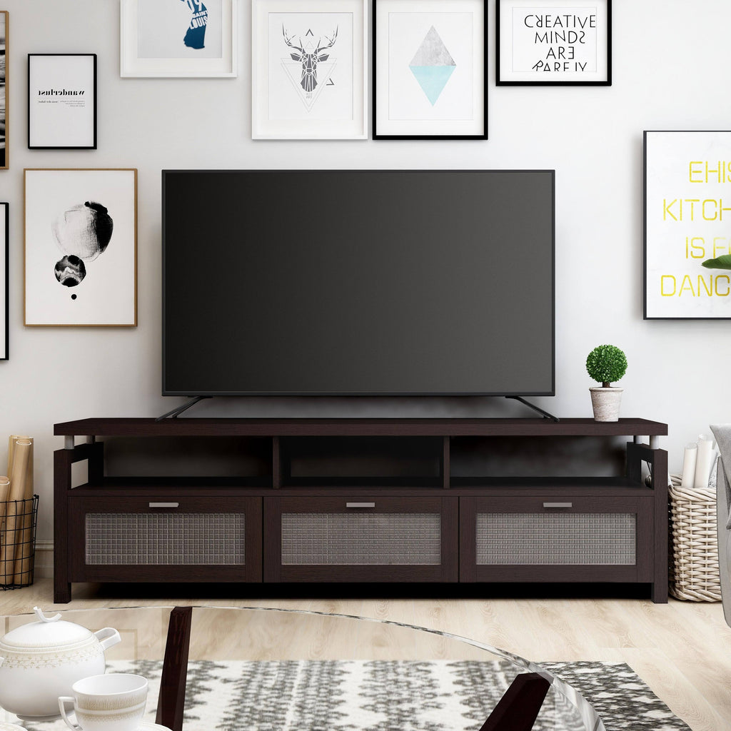 Espresso Wood TV Console Z994