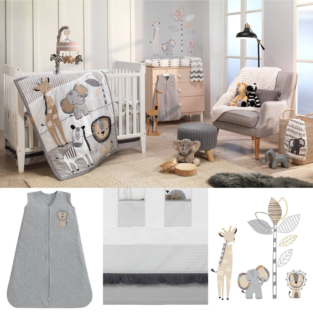 6-Piece Baby Crib Bedding Set N11155