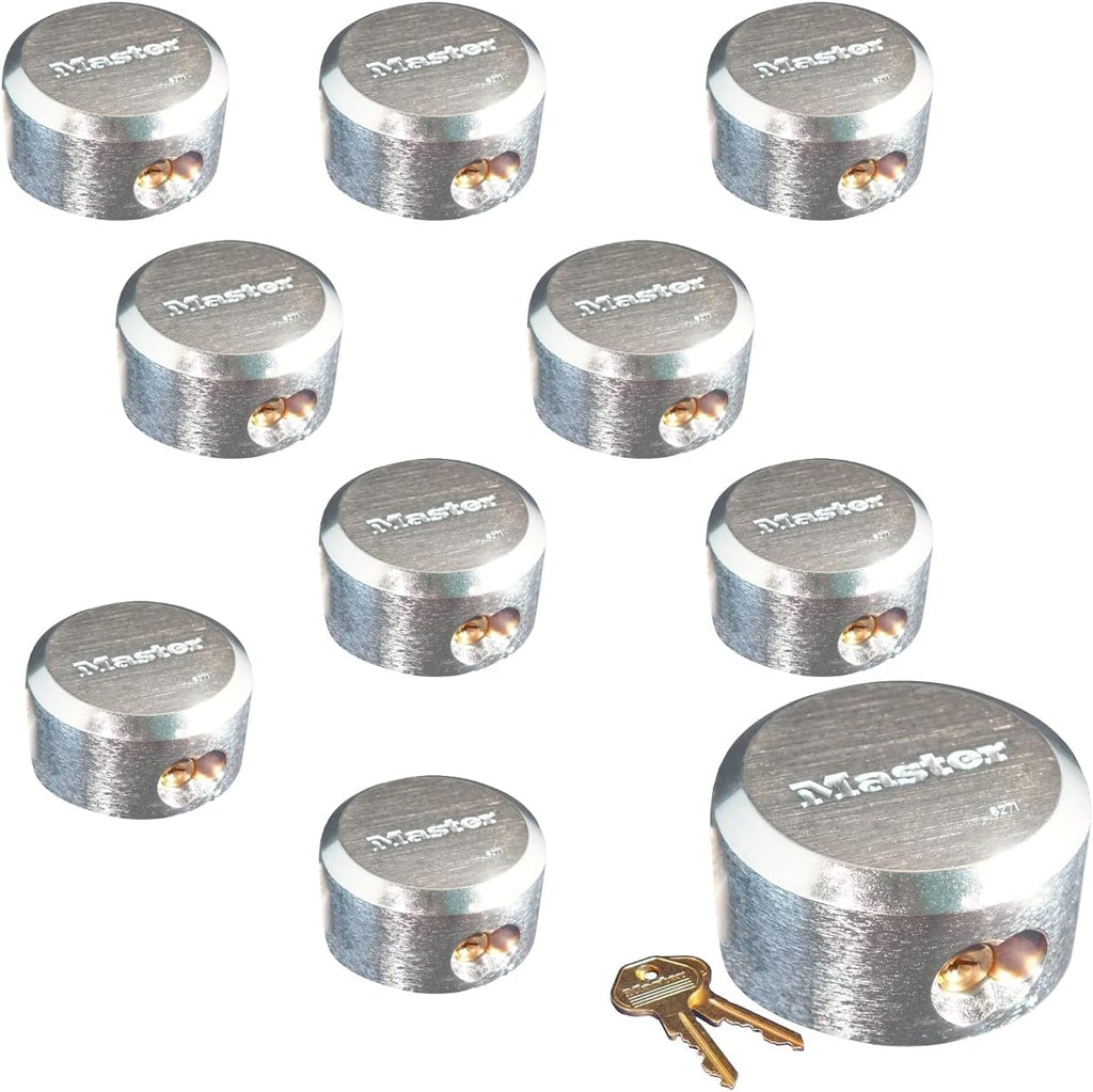 Hidden Shackle Padlocks, Keyed Alike V941