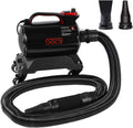 5.0HP Double Mode High Velocity Car Dryer Blower with Caster Base & 16.4 Ft Flexible Hose C3980