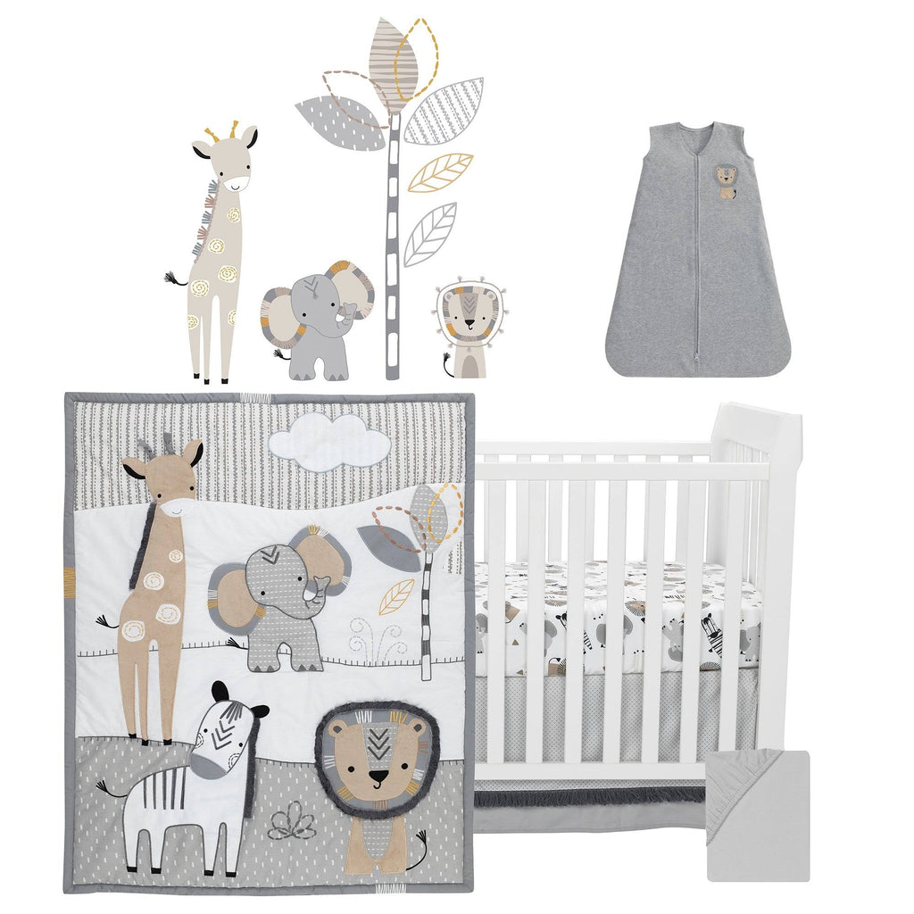 6-Piece Baby Crib Bedding Set N11155