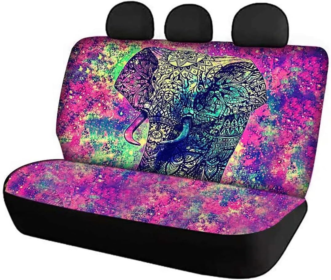 2 Pcs Durable Anti-Scratch Car Back Seat Cover Set A693