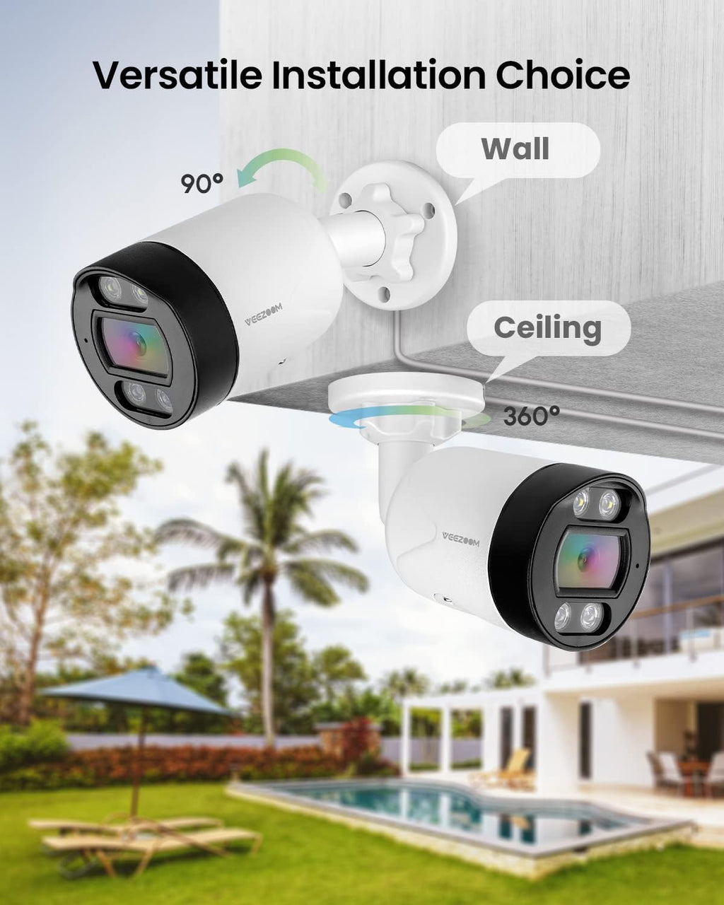 5MP PoE IP Camera with Full-Color Night Vision L680828