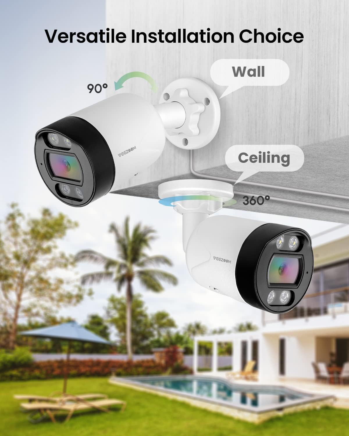 5MP PoE IP Camera with Full-Color Night Vision L680828