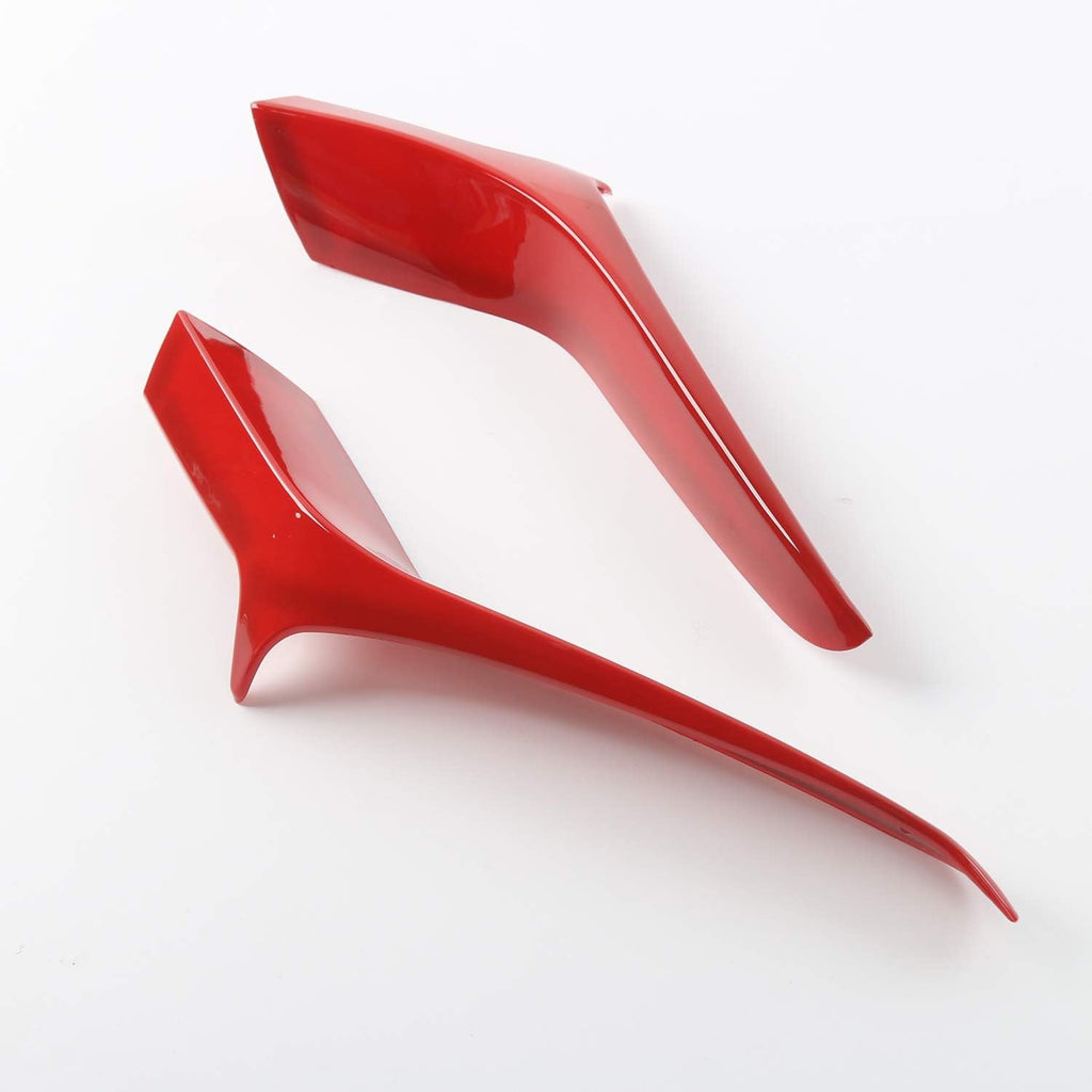 Red ABS Side Rearview Mirror Trim Cover for Chevrolet Camaro 2017 2021 A486