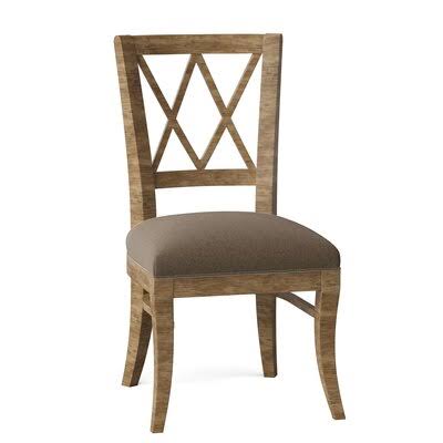 Rustic Cross Back Side Chair U6321