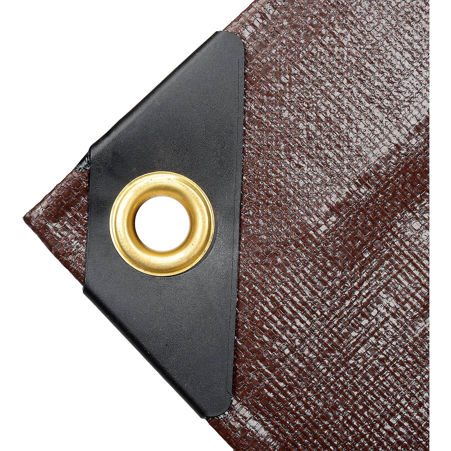 12' x 25' Super Heavy Duty 8 oz. Tarp Brown N823