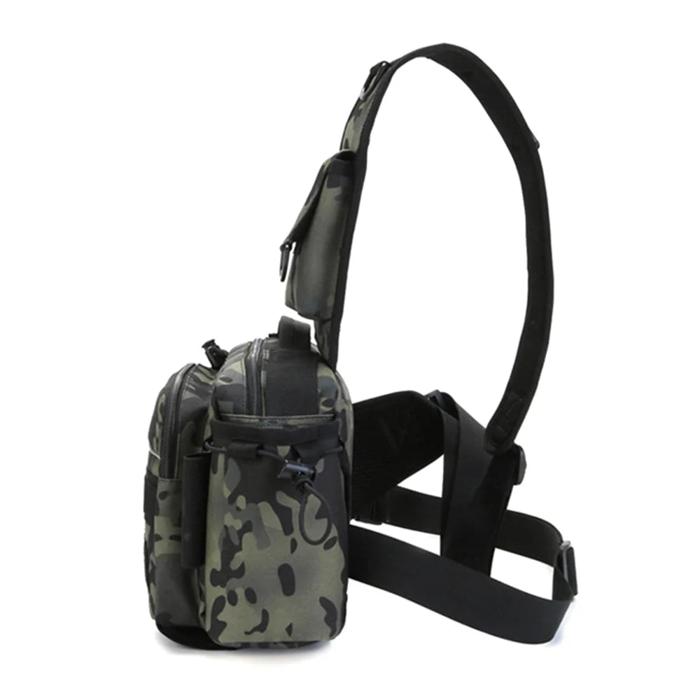 Water-resistant Fishing Sling Pack Waist Bag X275