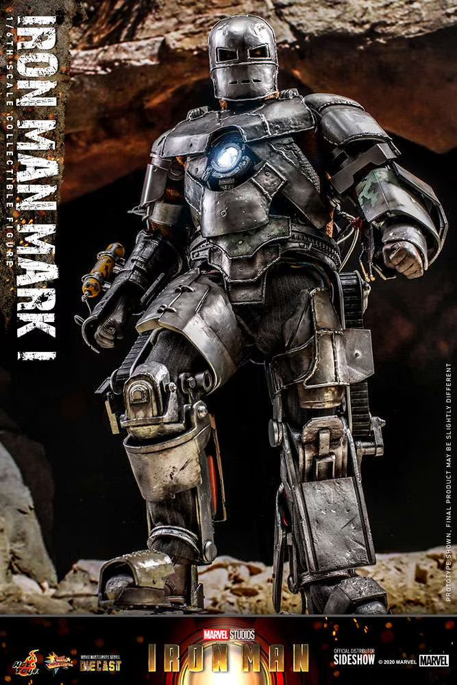 Diecast Iron Man Mark I Collectible Figure B9204