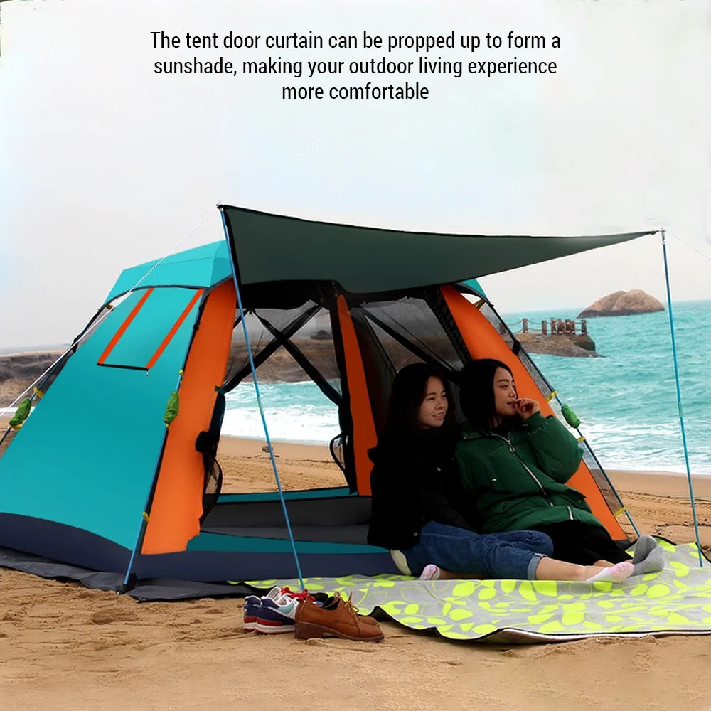 3-4 Person Instant Setup Waterproof Tent U317999