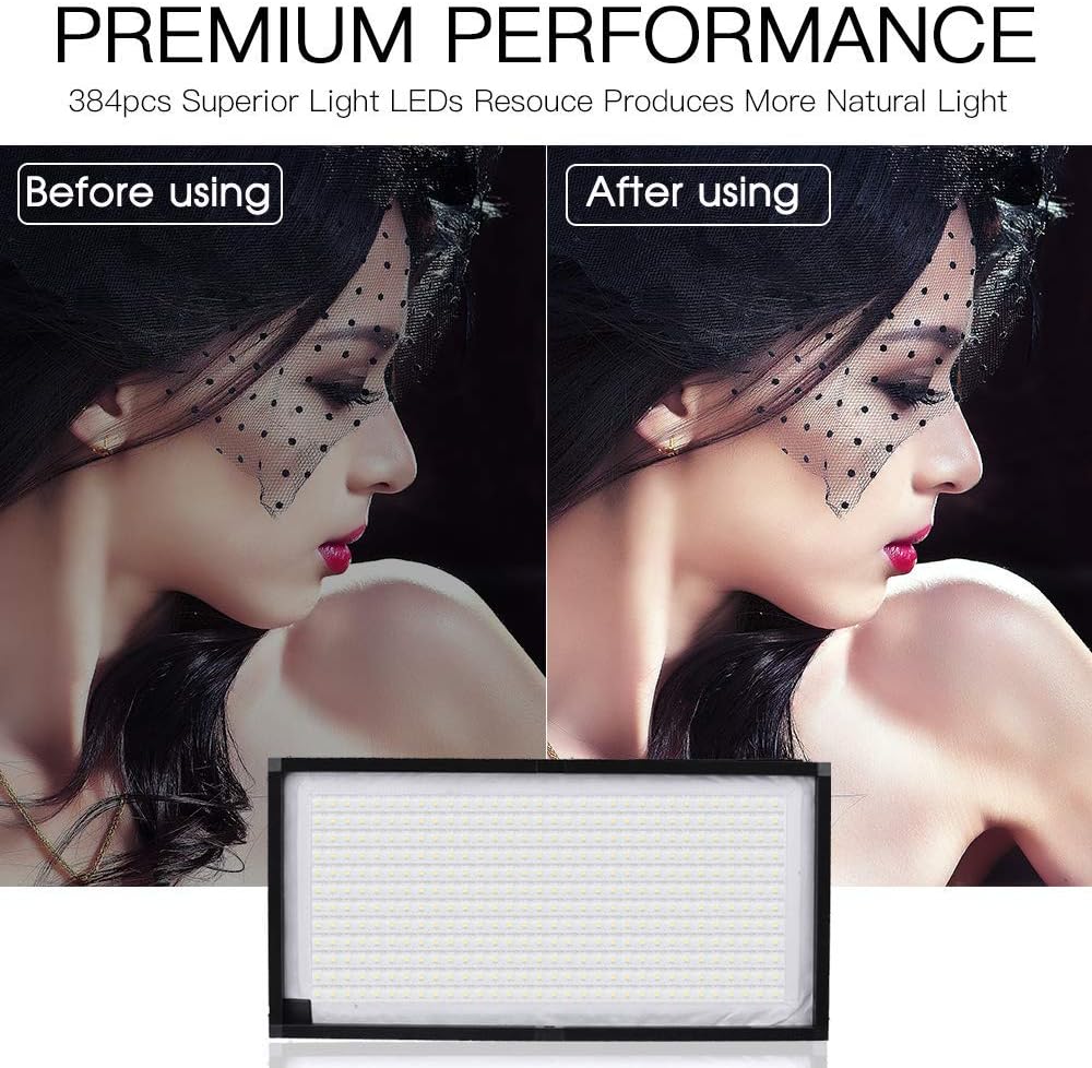 Flexible LED Light Panel 30x60cm 5000K U7227