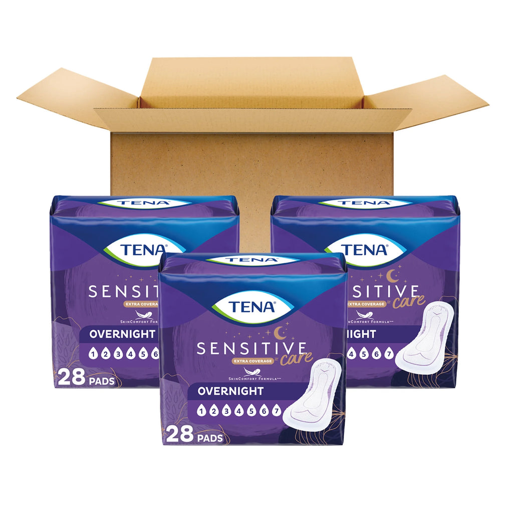 Overnight Incontinence Pads, 84ct S19852