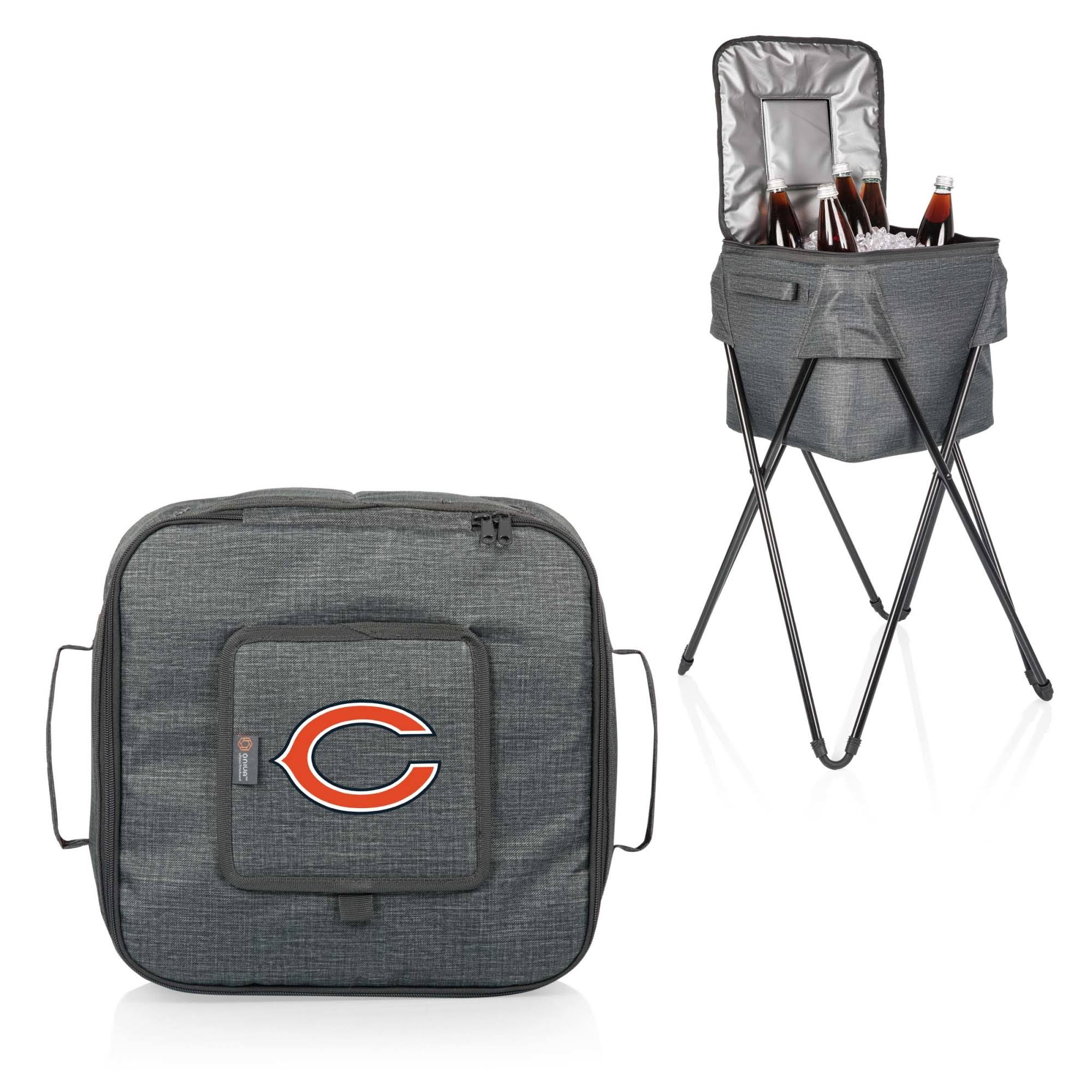 Gray Camping Cooler with Stand Y855507