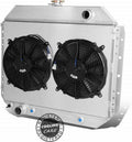 3 Row Core Aluminum Radiator with Shroud and 2X12'' Fan X338088