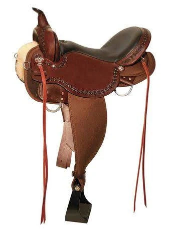 Black Cordura Trail Saddle 17 inch O366