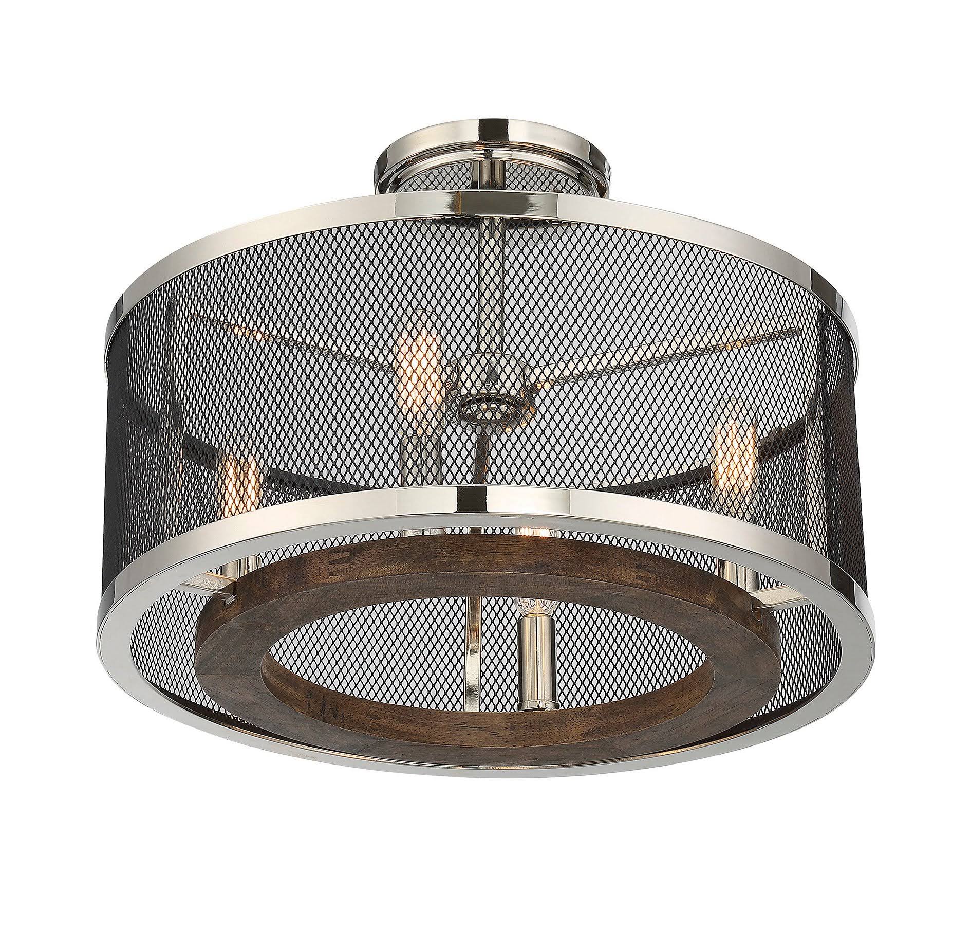 4 Light Semi-Flush Mount N82640
