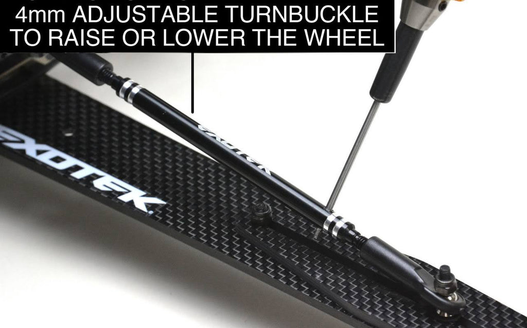 Carbon Fiber Adjustable Wheelie Bar Set W7133