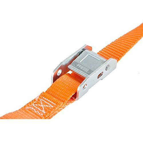 Orange Ratchet and Cam Buckle Tie-Down Straps U584