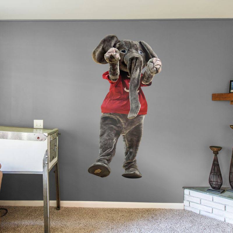 NCAA Alabama Big Al Mascot Wall Decal O29459