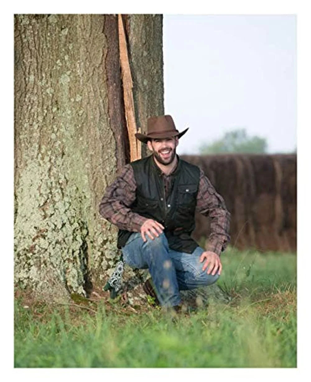 Outback Trading Hat Mens Forbes Australian Wool Water-Repellent 1153 H8776