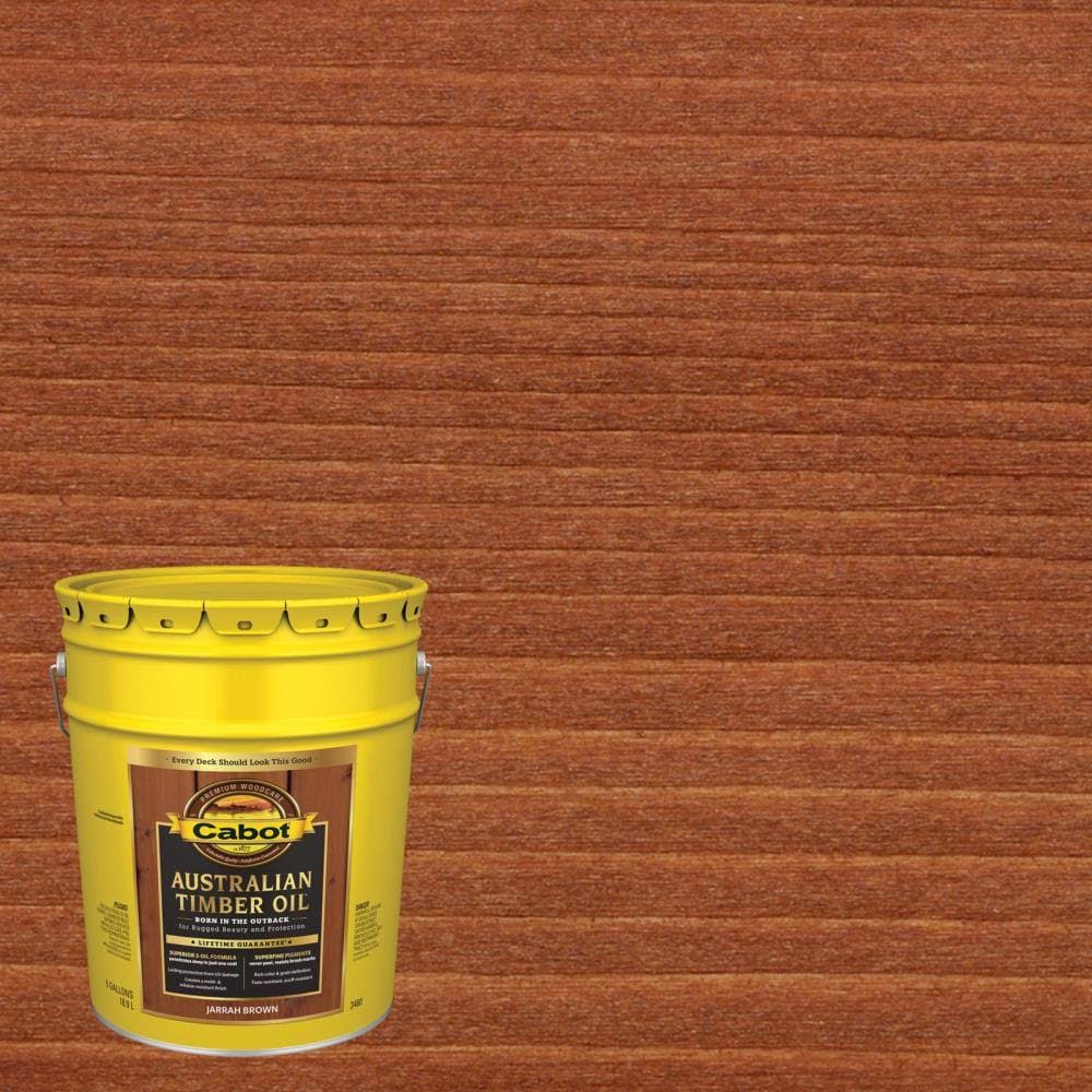 Australian Timber Oil Jarrah Brown 5 Gallon Y41119