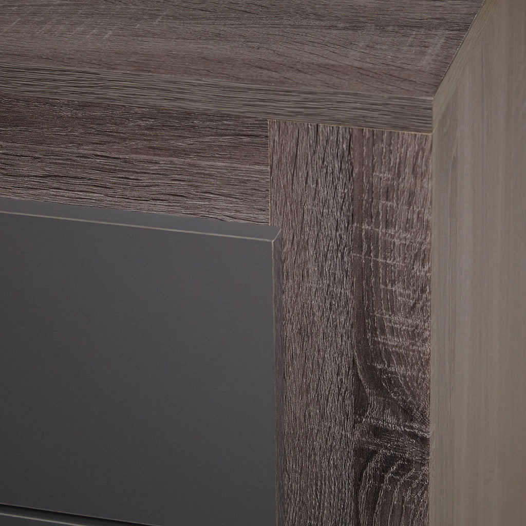 Dark Oak Finish 4-Drawer Chest O534847