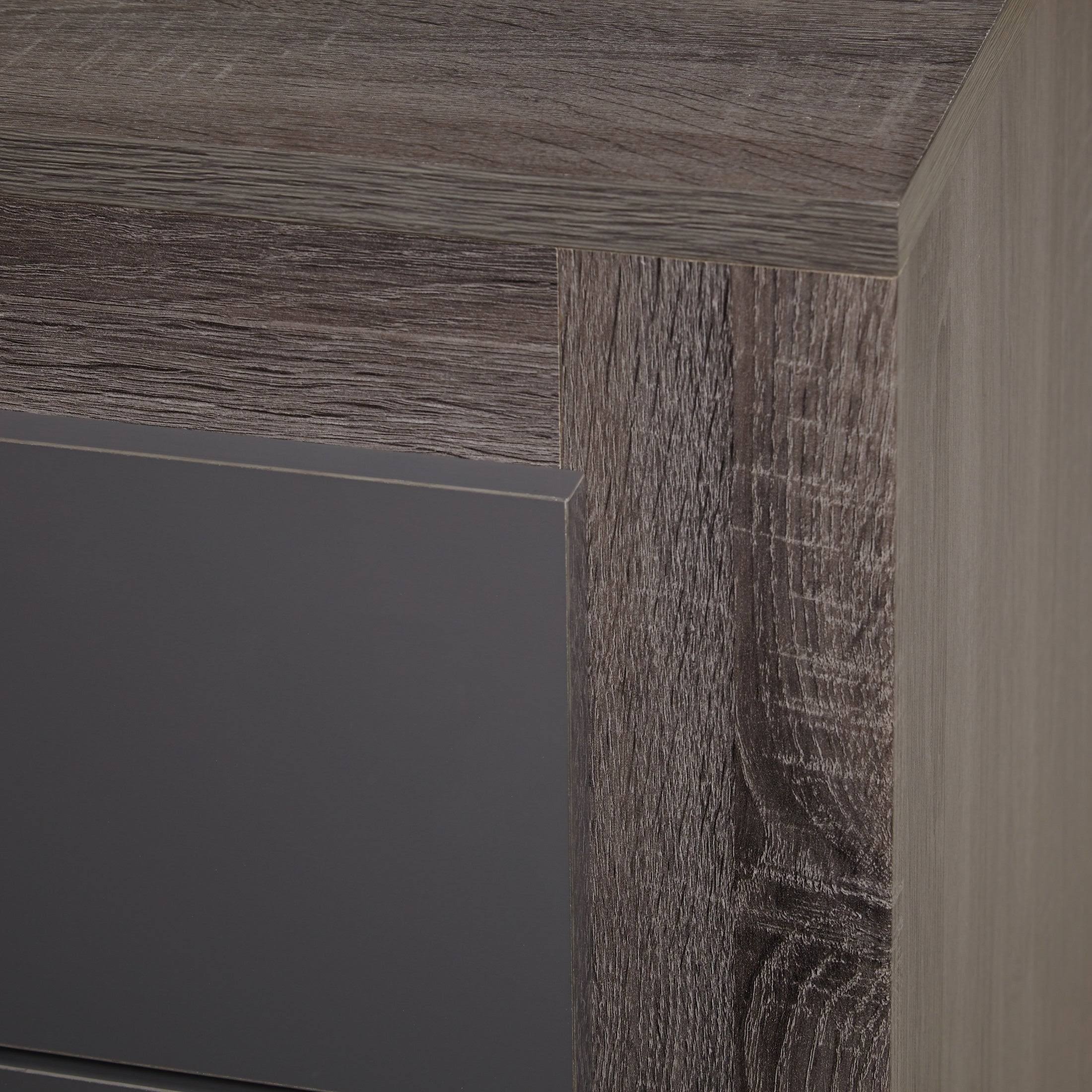Dark Oak Finish 4-Drawer Chest O534847