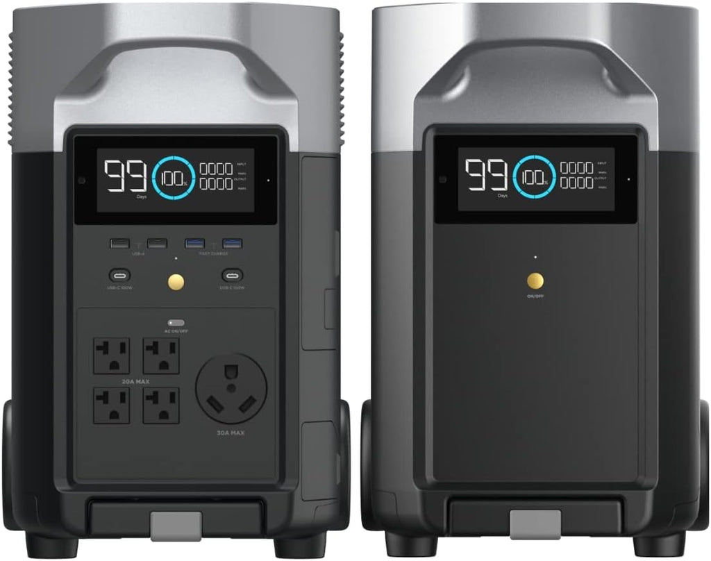 Portable Power Station, 3.6kWh-25kWh, 3600W AC Output L49474