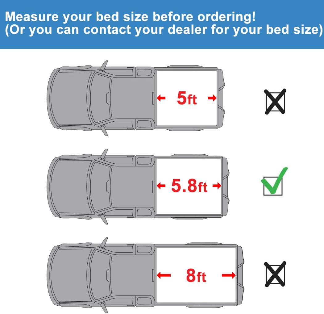 Soft Quad Fold Truck Bed Tonneau Cover R57525
