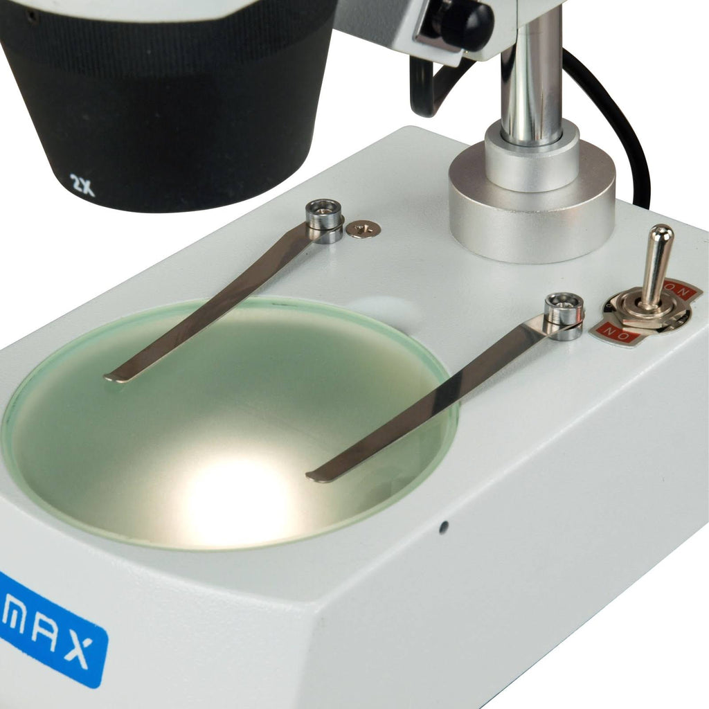 20X-40X-80X Binocular Stereo Microscope with Dual Lights and 3MP USB Camera M390