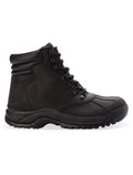 Black Mid Lace Boots Y25300