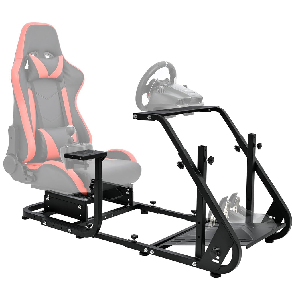 Racing Sim Cockpit Stand with TV Stand Mounting Holes F5736