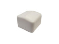 1-5/8 Plastic White End Cap - Lot of 50 A7460