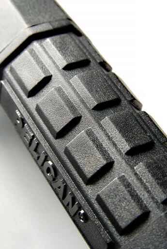 Black LED Flashlight Battery M22808