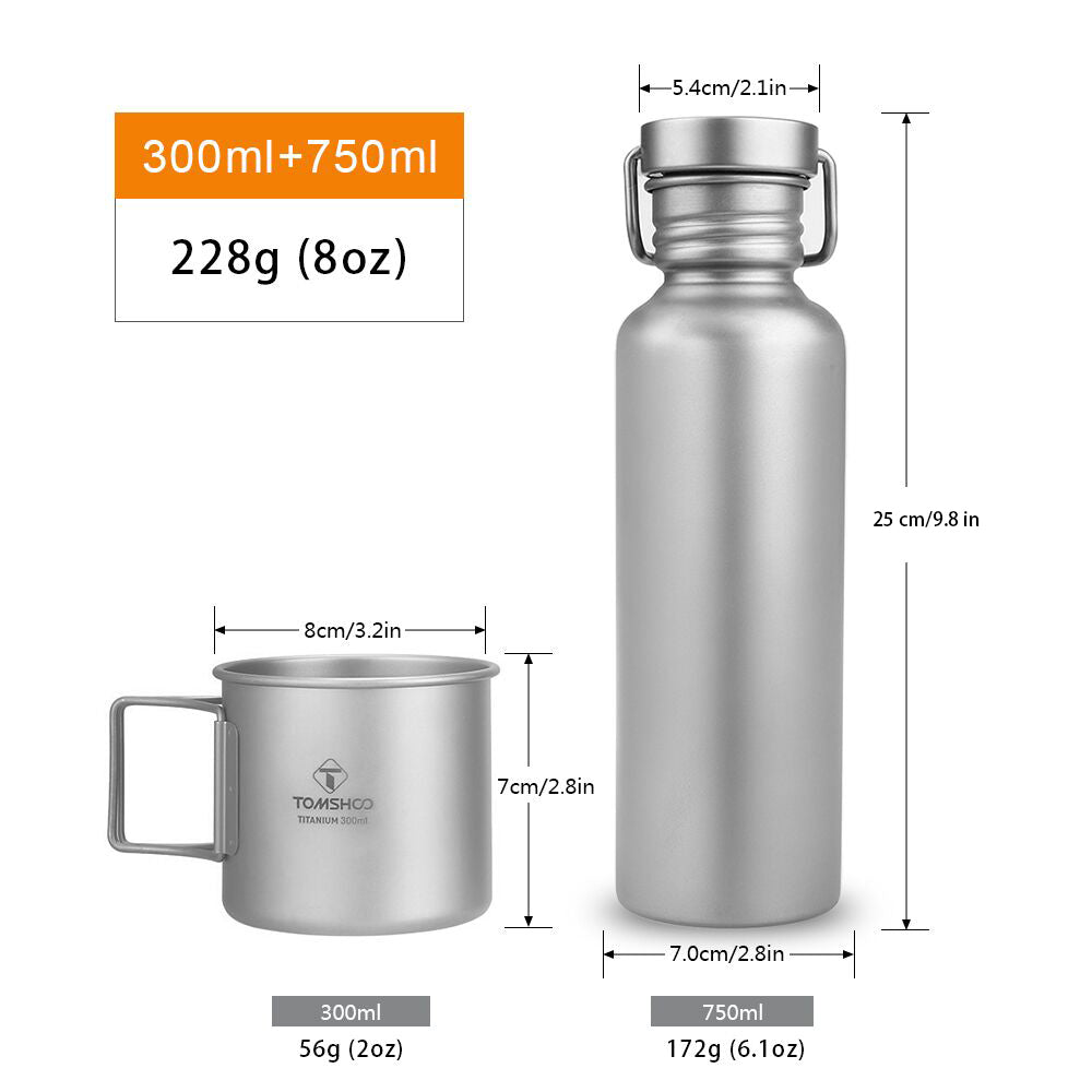 300ml Kettle with 750ml Water Bottle R127266