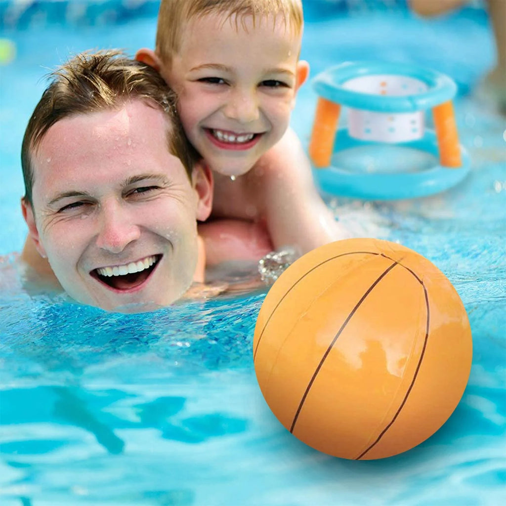Light Blue Inflatable Pool Volleyball Game Set with 2 Ball Z795240