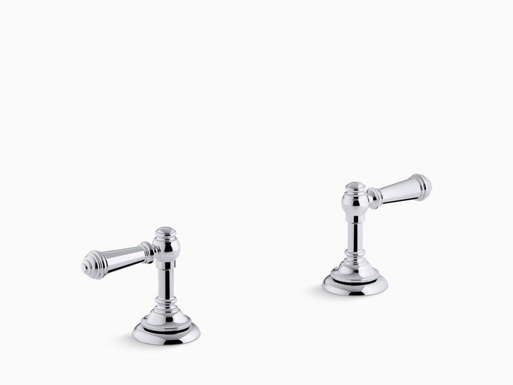 Polished Chrome Deck-Mount Bath Lever Handle Trim A31120