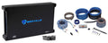 4000 Watt Mono Car Audio Amplifier with Amp Kit K549