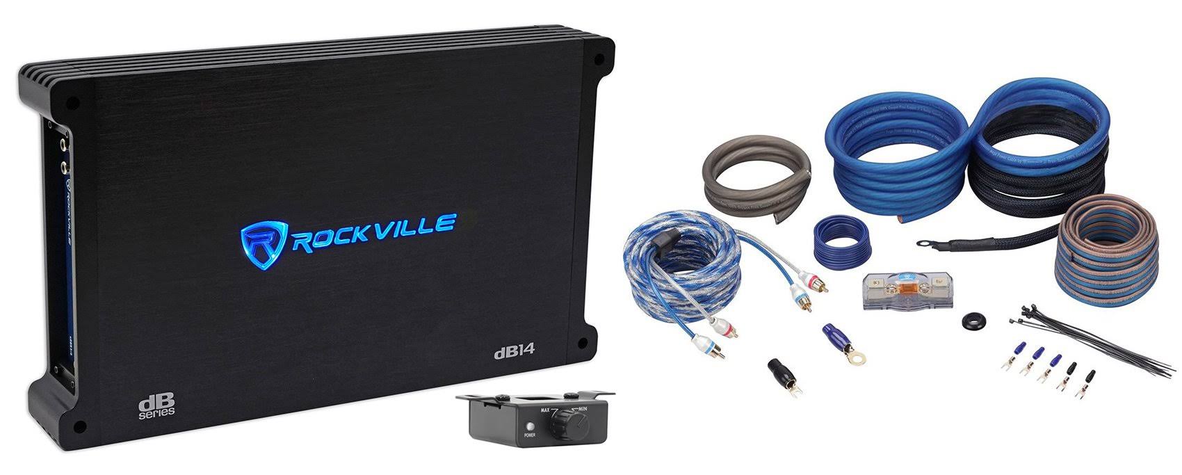 4000 Watt Mono Car Audio Amplifier with Amp Kit K549