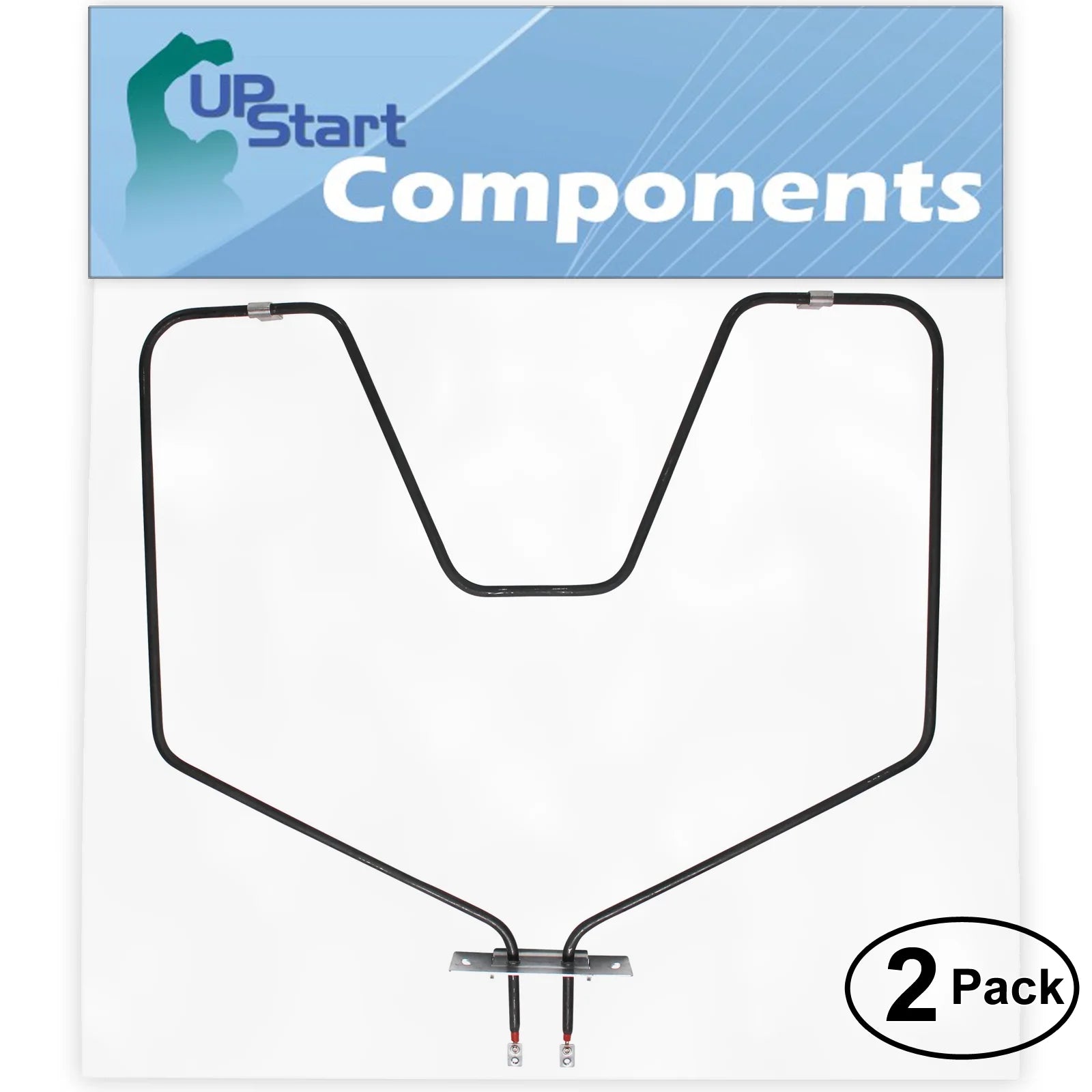2-Pack Replacement Bake Element for General Electric Oven C772