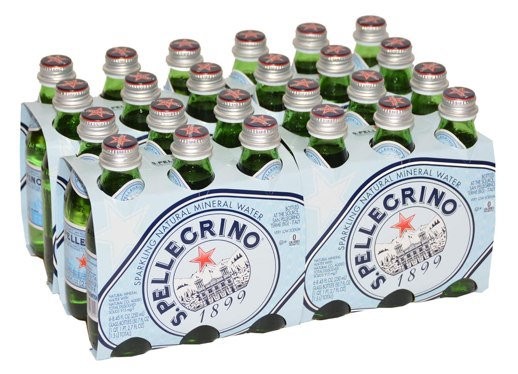 Natural Mineral Water 24 Glass Bottles 250 Ml O808