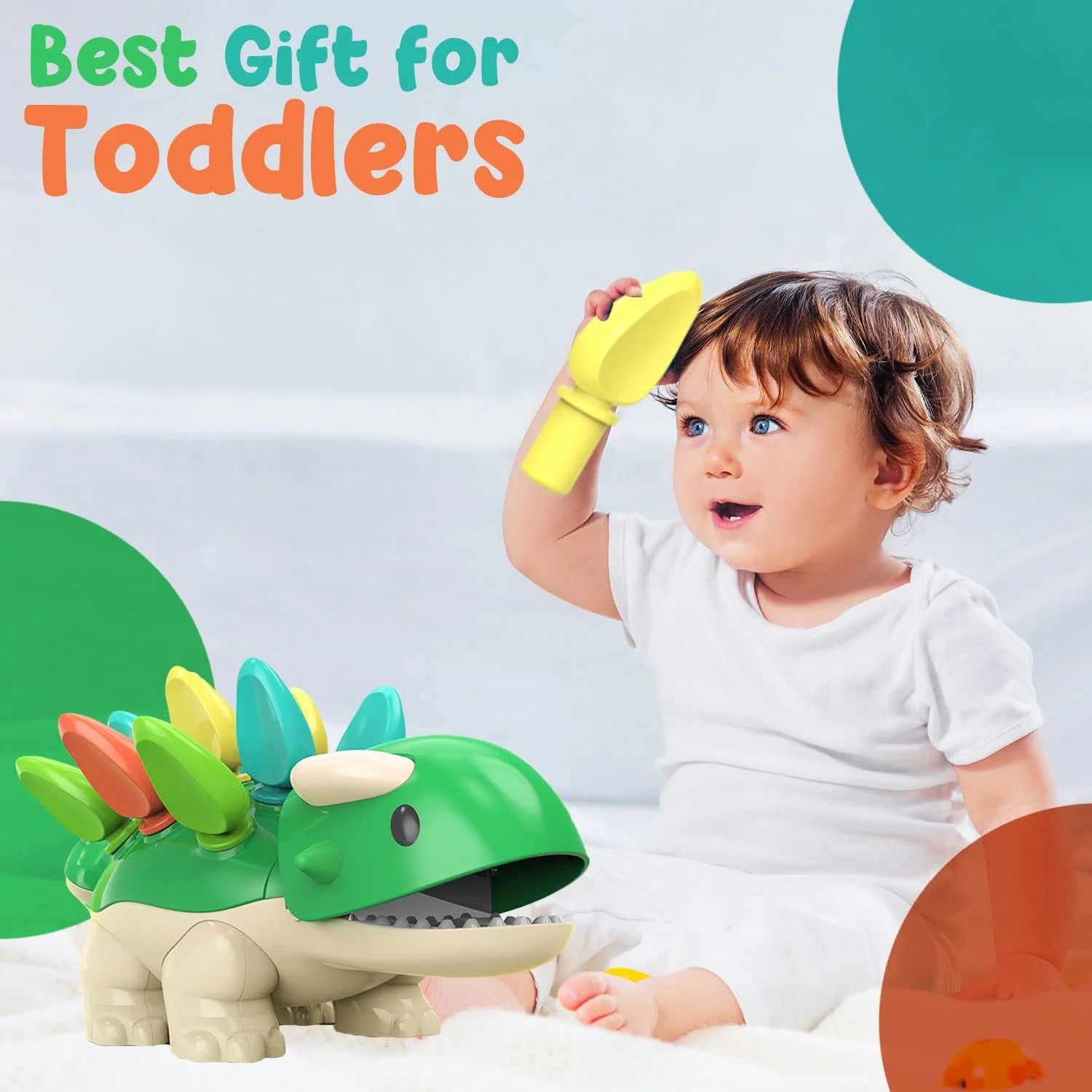 Non Toxic Dinosaur Learning Toy with 12 Spike Quills Q218161