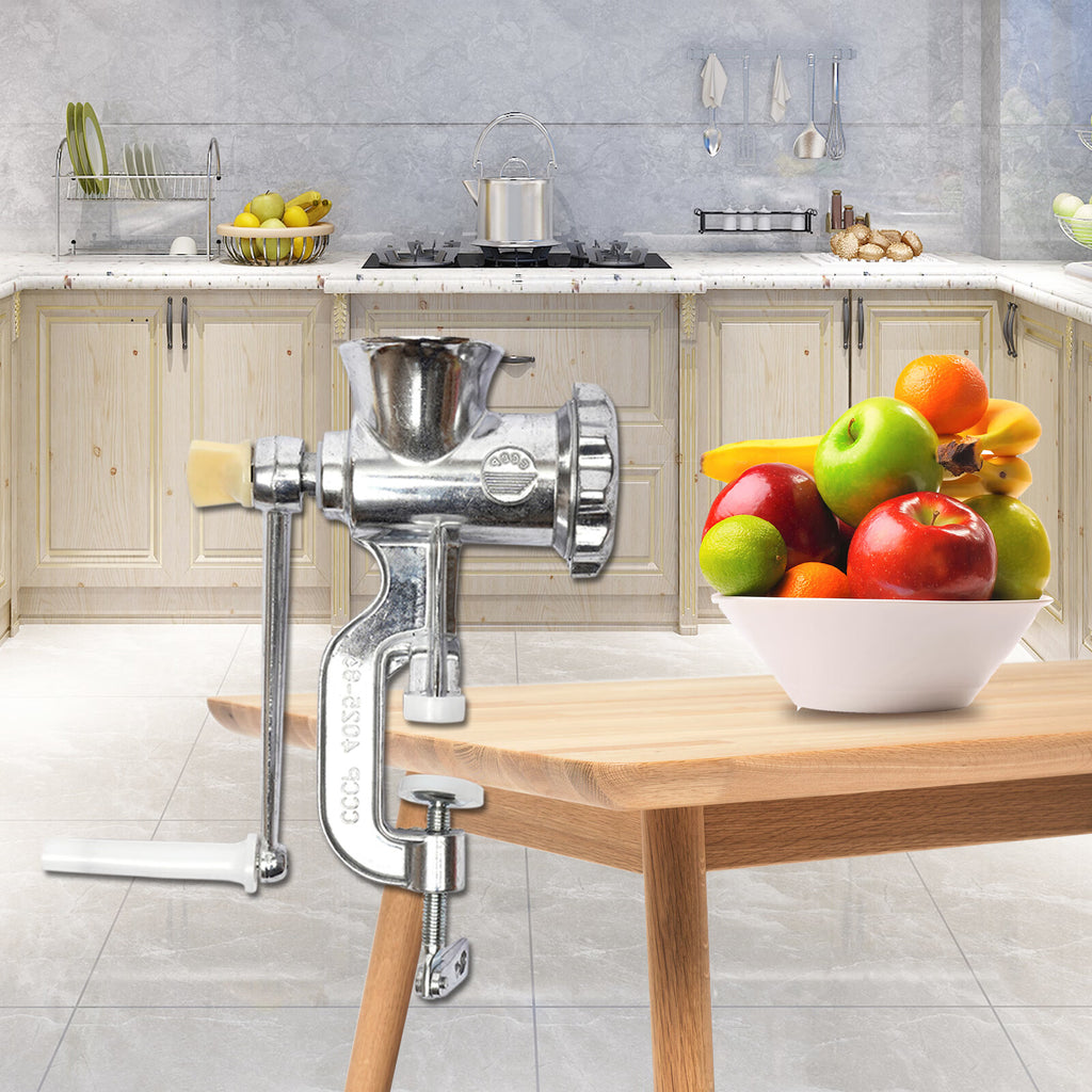 Manual Wheatgrass Juicer Aluminum Meat Grinder G73315