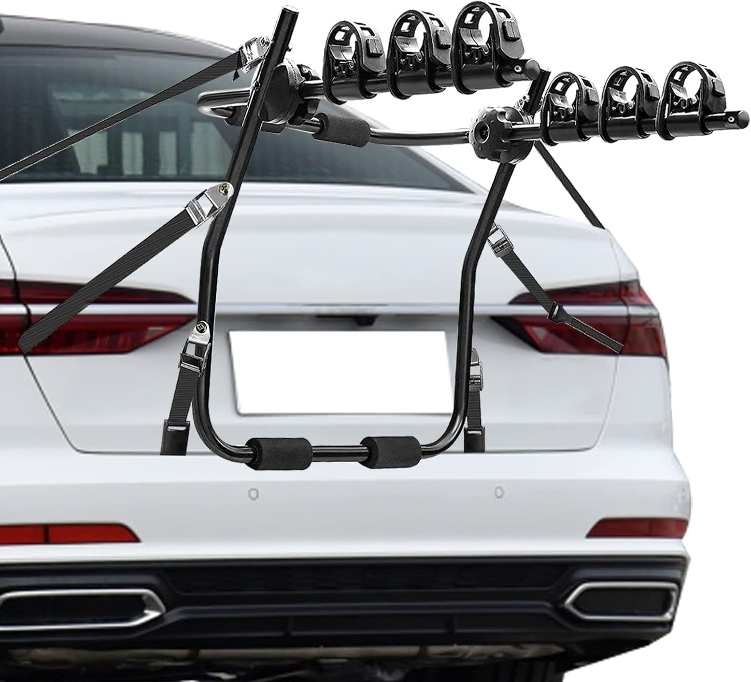 3 Bike Car Rack Trunk Mount Foldable Bicycle Carrier Pack of 2 U999466