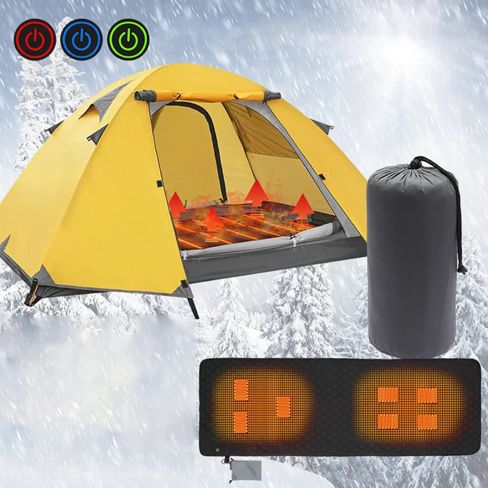 Foldable Sleeping Pad with USB Heating Mat L947