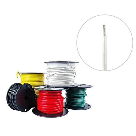 10 AWG Tinned Copper Primary Boat Cable 100 ft. White O27088